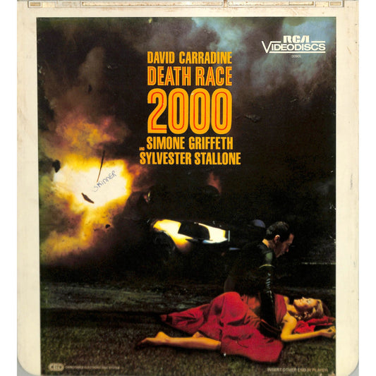 Death Race 2000 (1975) Vintage CED Videodisc