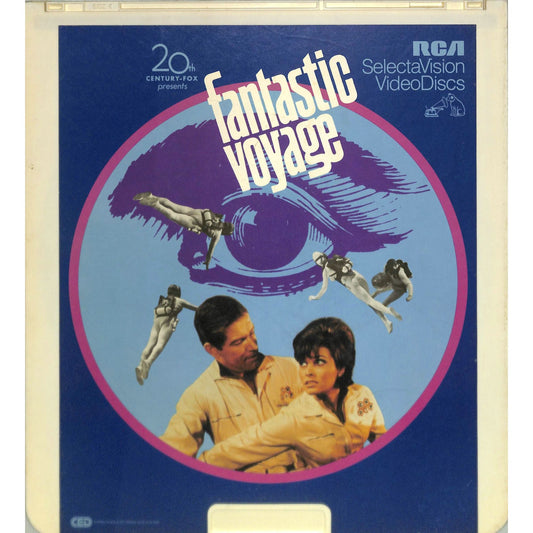 Fantastic Voyage (1966) CED Videodisc TESTED WORKING