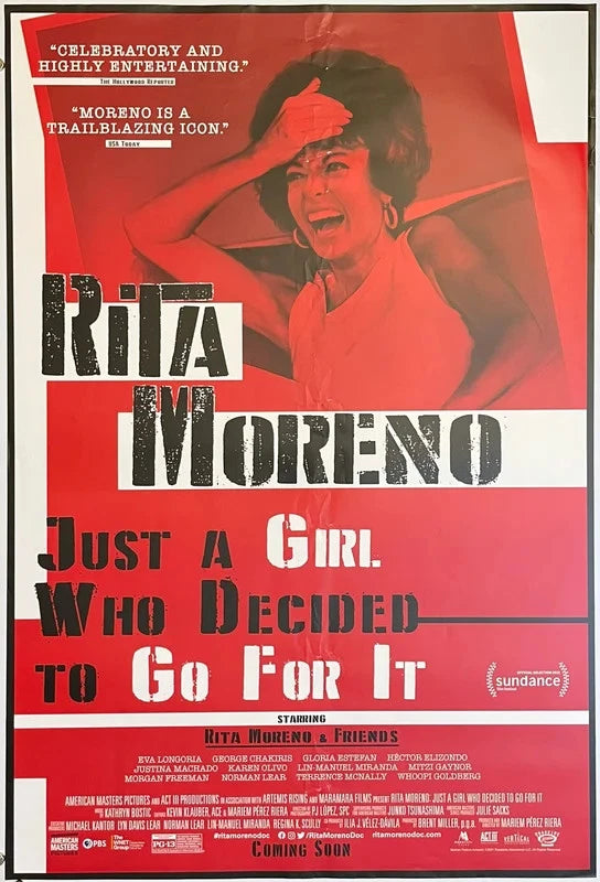 Rita Moreno Just a Girl 2021 Original Movie Poster 27x40 DS Documentary