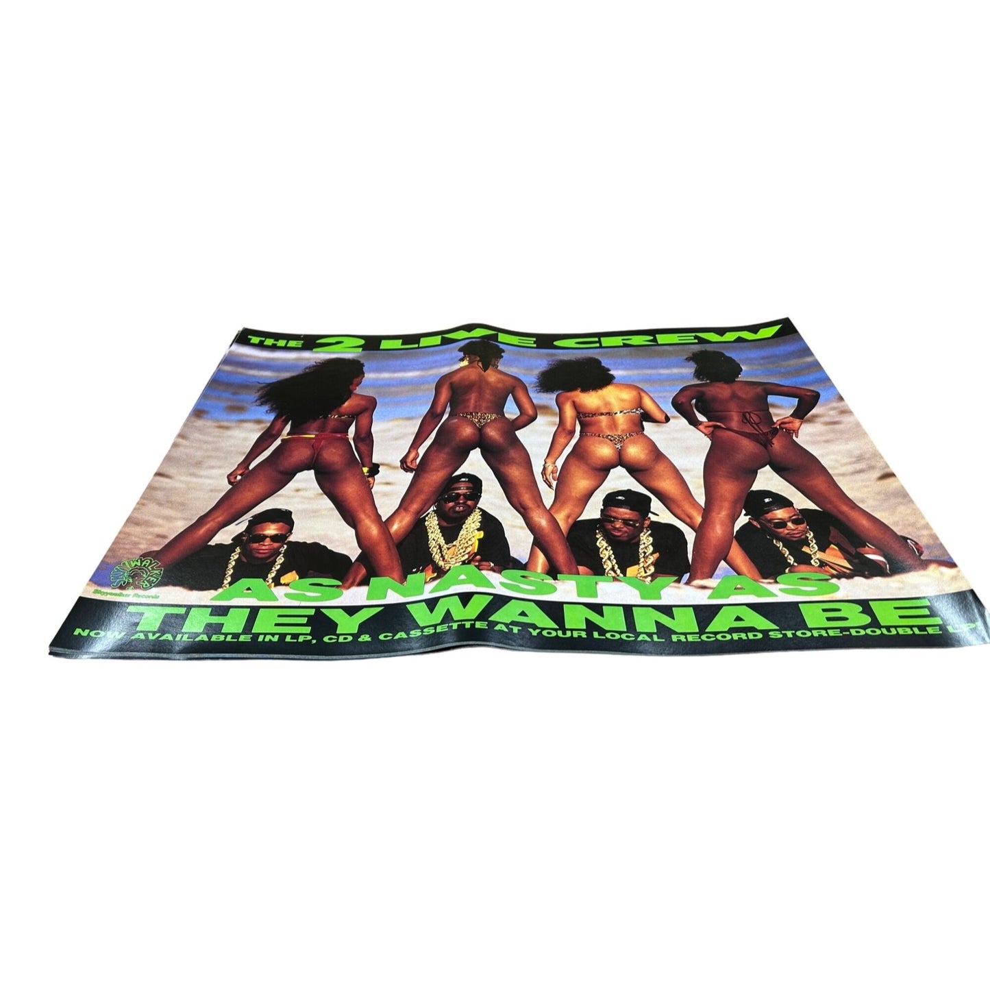 2 Live Crew - As Nasty as They Want to Be - Original Album Release Poster 17x22