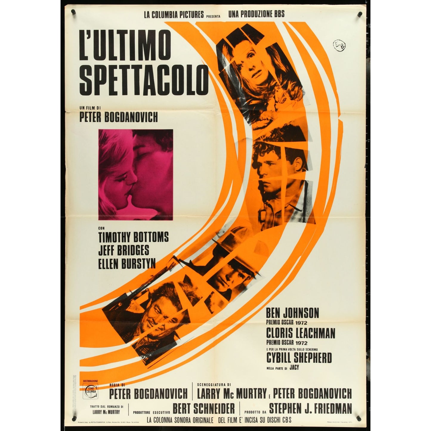 Amazing Collection of 23 Large folded Italian Movie Posters 1960s-1970s 39.5x55"