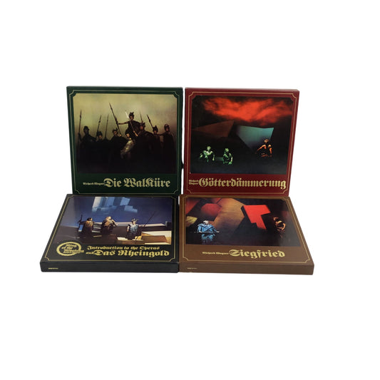Set of Four Richard Wagner Box Sets 23 LPS Total! STL 441-STL 444
