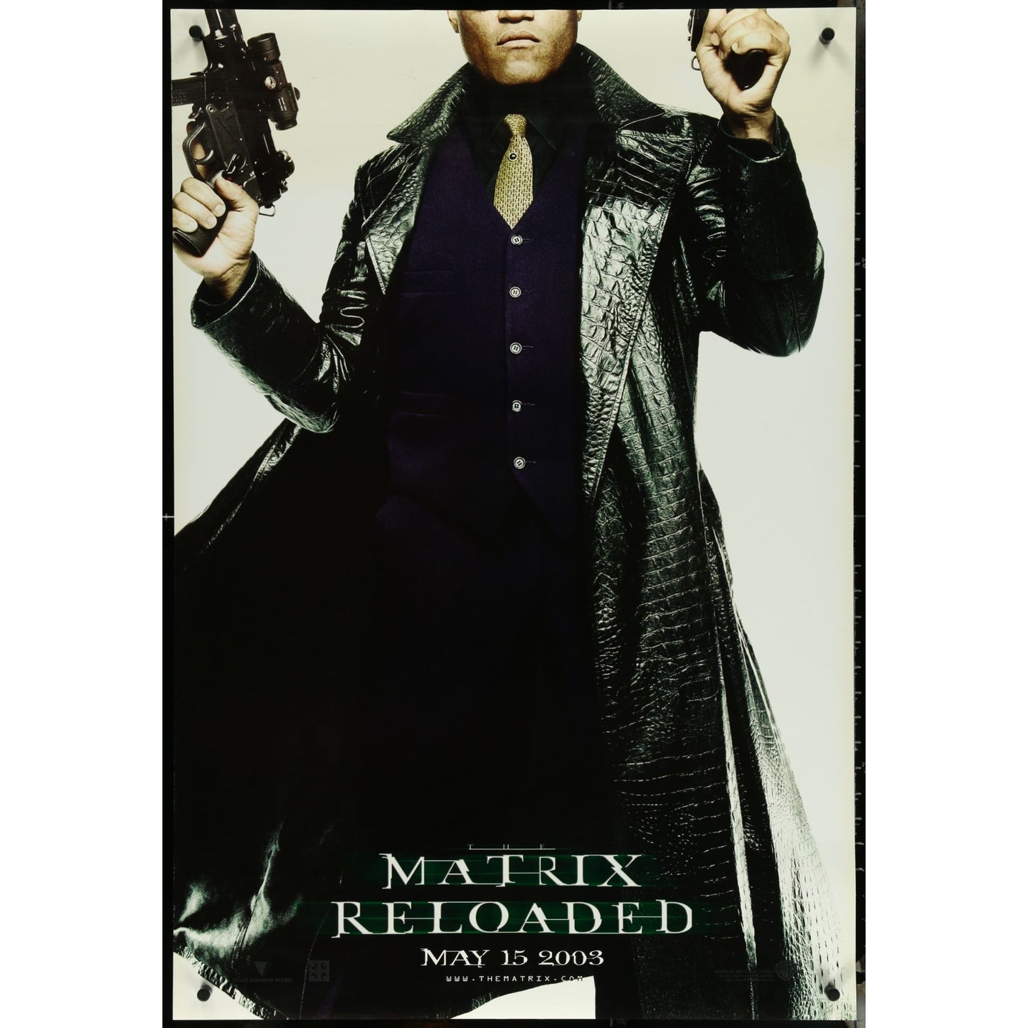 The Matrix Reloaded 2003 - 5 Original Rolled DS Teaser Posters 27x40 EM2-11