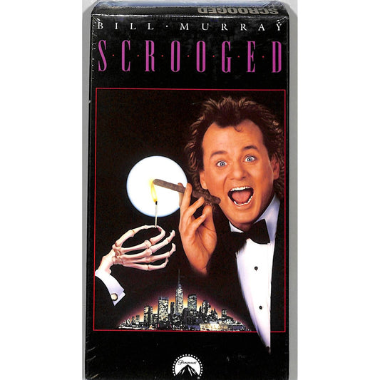 Scrooged (1988) VHS Tape SEALED NEW CONDITION
