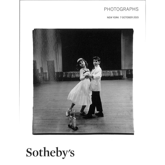 Sotheby's Photographs Art Auction Catalog October 7, 2015