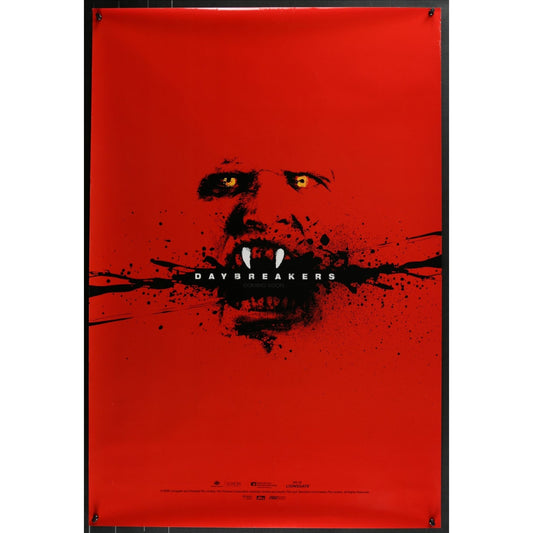 Daybreakers (2009) Original Double-sided Movie Poster Rolled 27x40