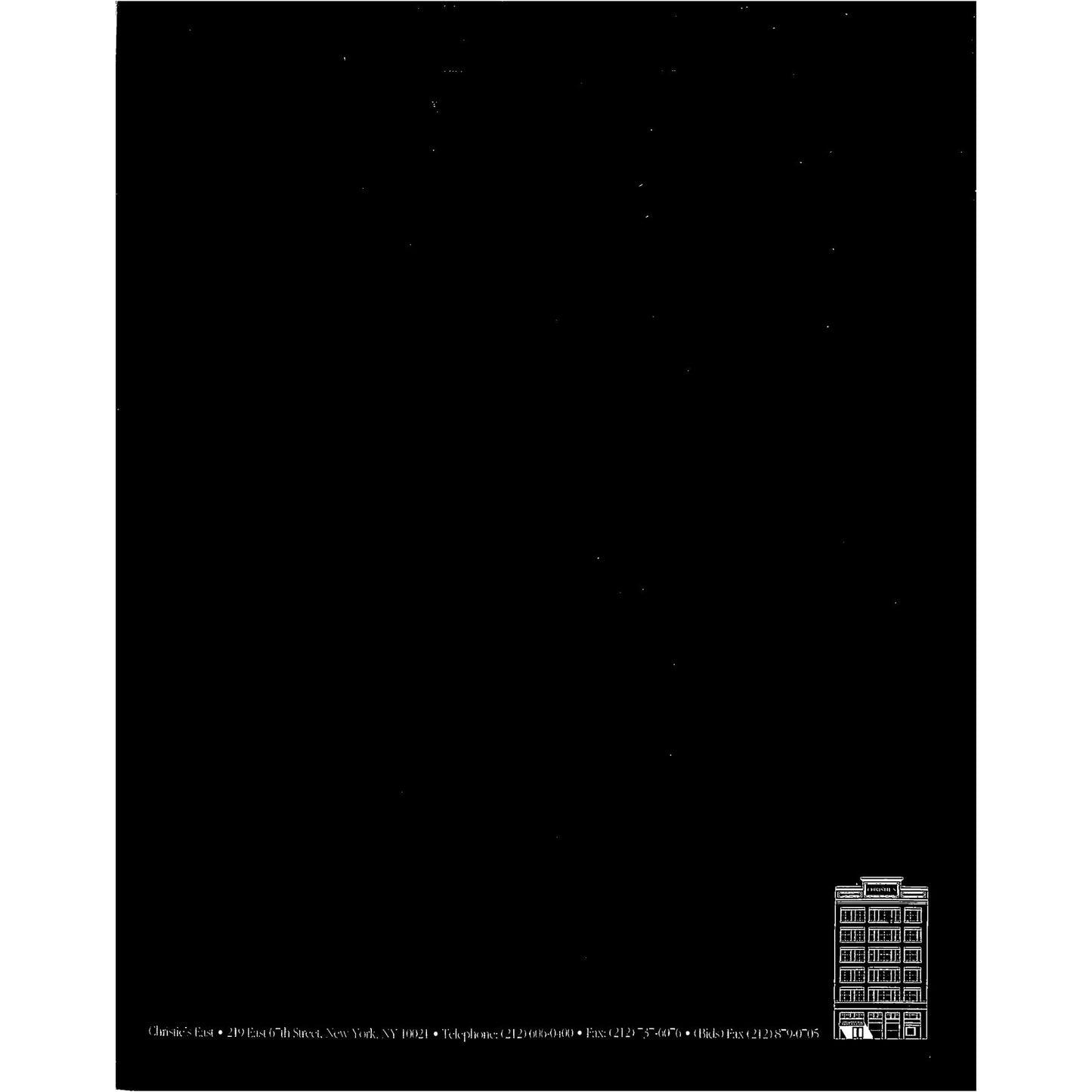 Christie's Modern and Contemporary Art Auction Catalog February 22, 1993