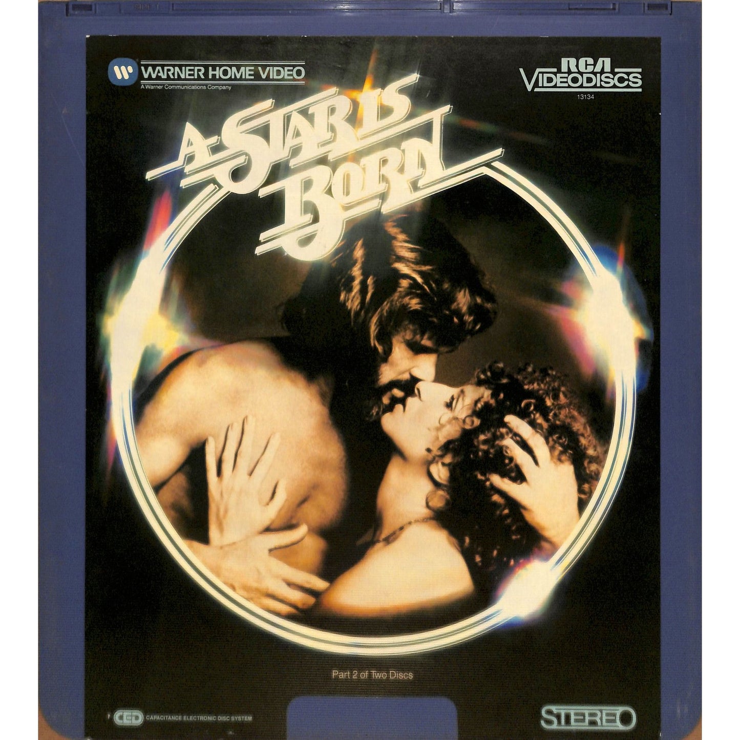 A Star is Born (1976) Vintage CED Videodisc TESTED WORKING