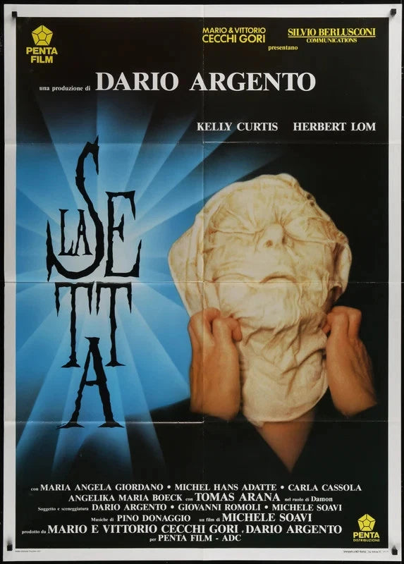 The Sect 1991 Original Italian 1P Movie Poster 39x55 Michele Soavi Horror Cult