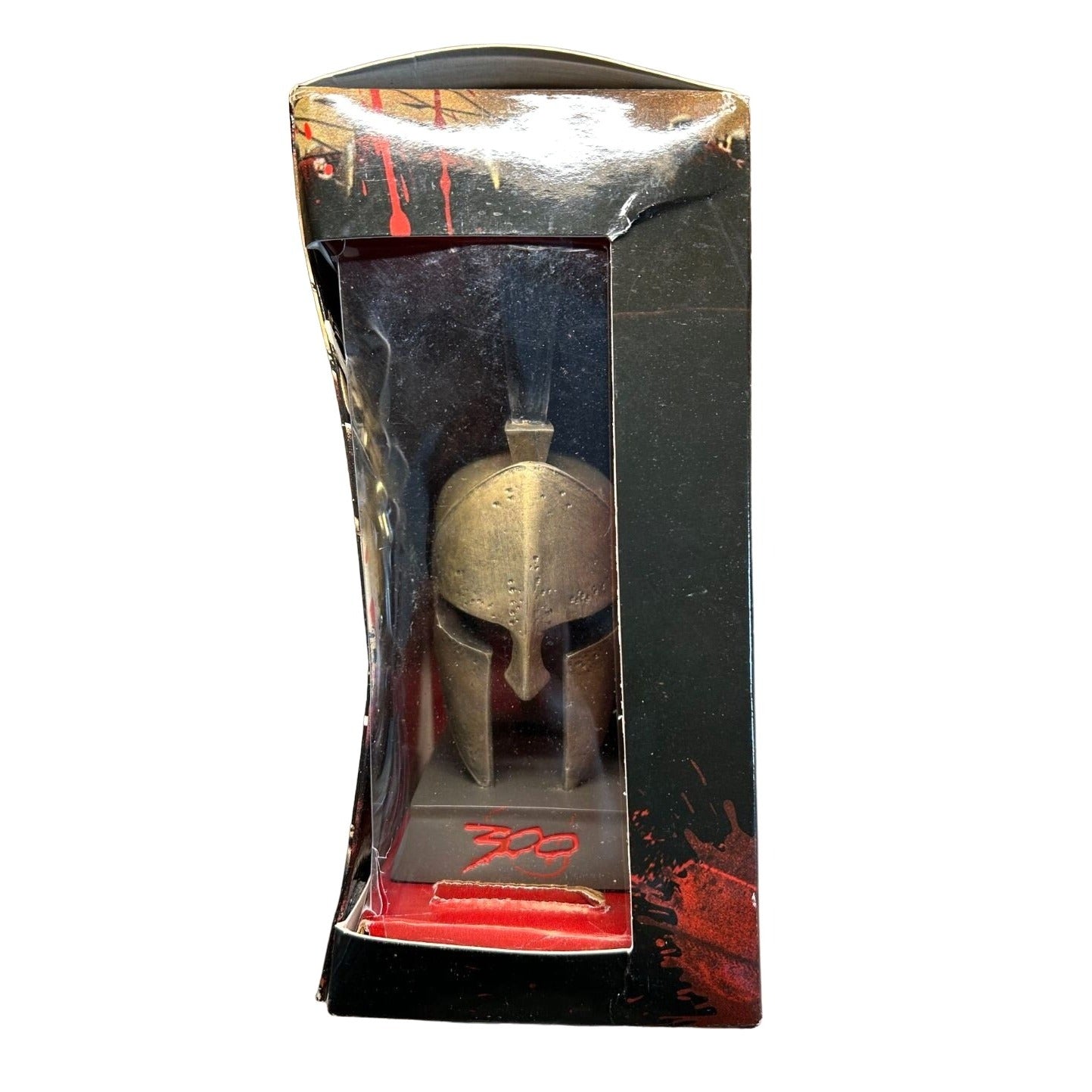 300 - Two Disc DVD Best Buy Exclusive Spartan Helmet Replica and Collectible Art
