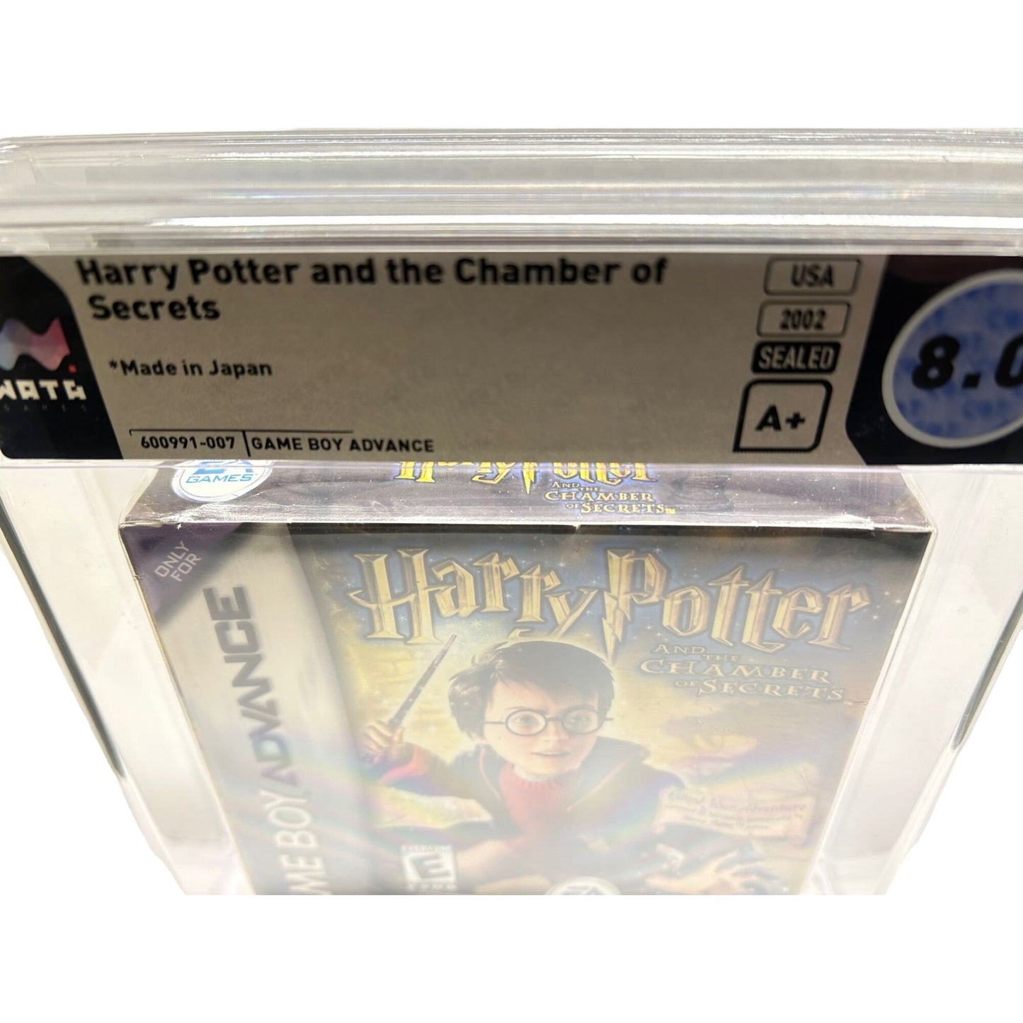 Harry Potter and the Chamber of Secrets Game Boy Advance Wata Graded 8.0 Seal A+