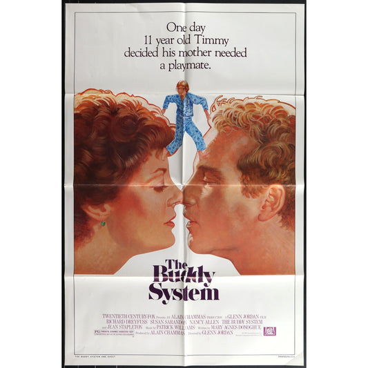 The Buddy System (1984) Original Movie Poster Folded 27x41