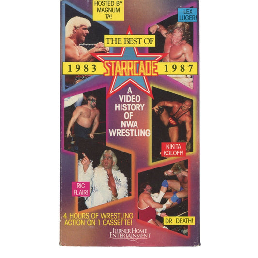 The Best of Starrcade 1983 - 1987 (1988) Wresting VHS Tape