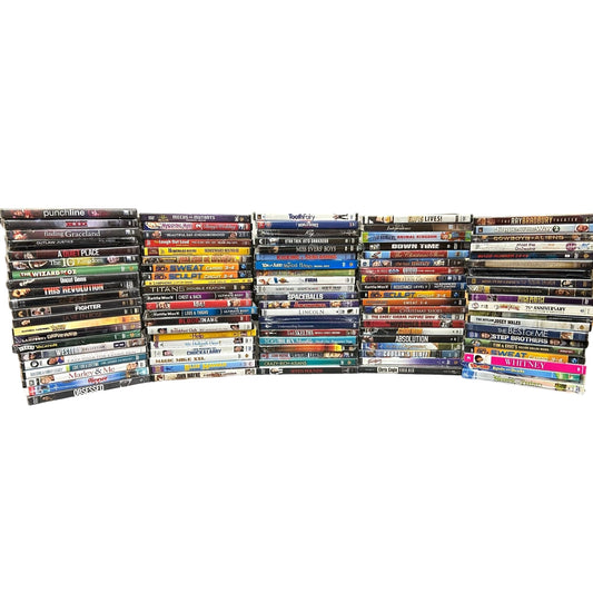 BULK LOT 102 Brand New Sealed DVDs Movies, TV, Documentaries Multi-Genre SG2-1