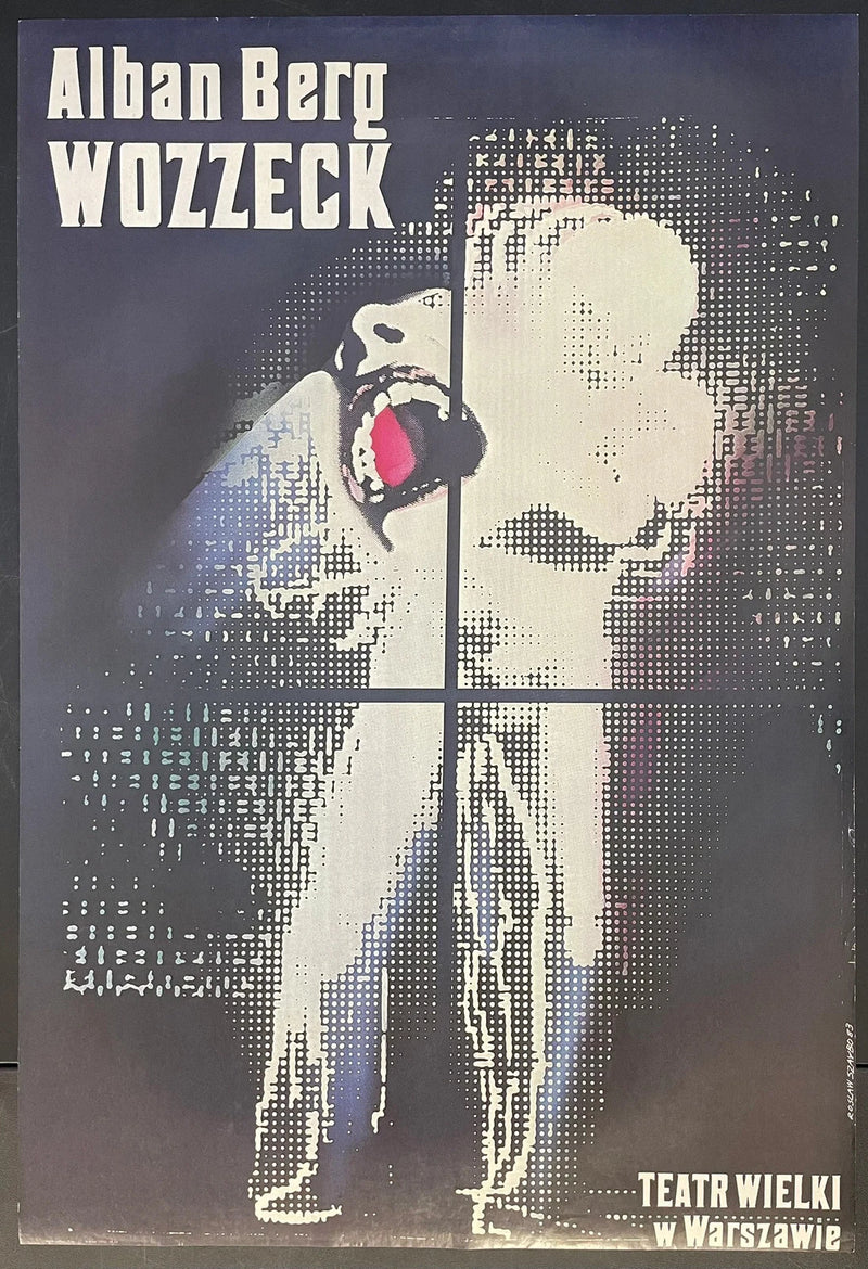 Wozzeck (1983) Original Polish Opera Poster 26x38