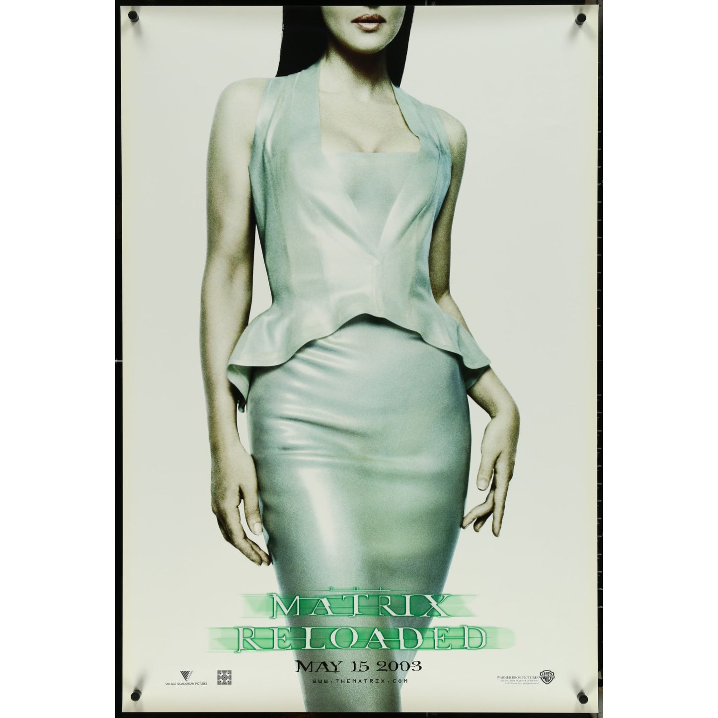 The Matrix Reloaded 2003 - 5 Original Rolled DS Teaser Posters 27x40 EM2-11