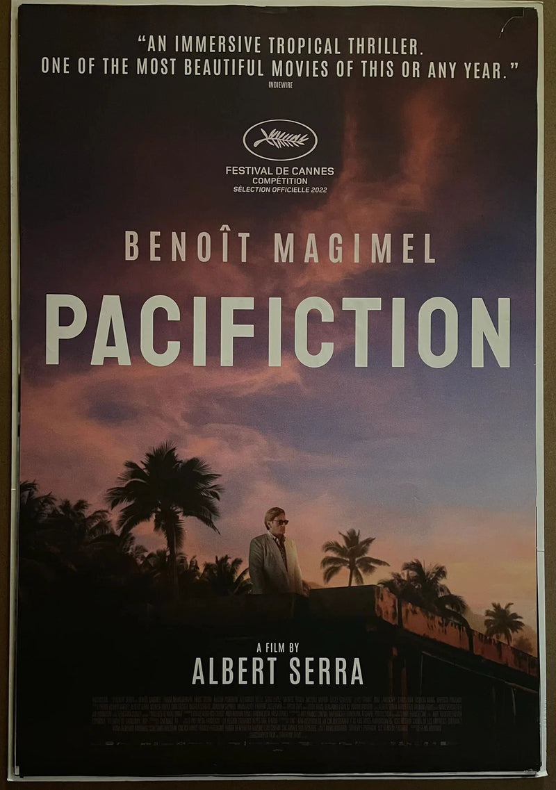 Pacifiction 2022 US One Sheet 27x40 SS Poster Benoît Magimel Albert Serra