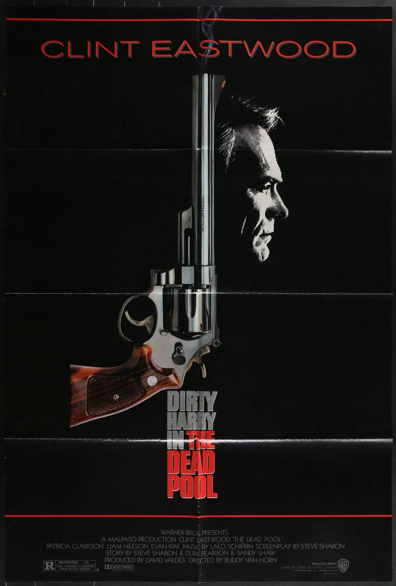 The Dead Pool (1988) Original One Sheet Dirty Harry Poster 27x40 Clint Eastwood