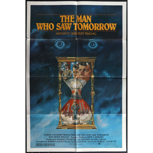 The Man Who Saw Tomorrow (1981) Original Movie Poster Folded 27x41