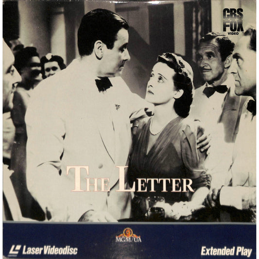 The Letter (1940) Laserdisc