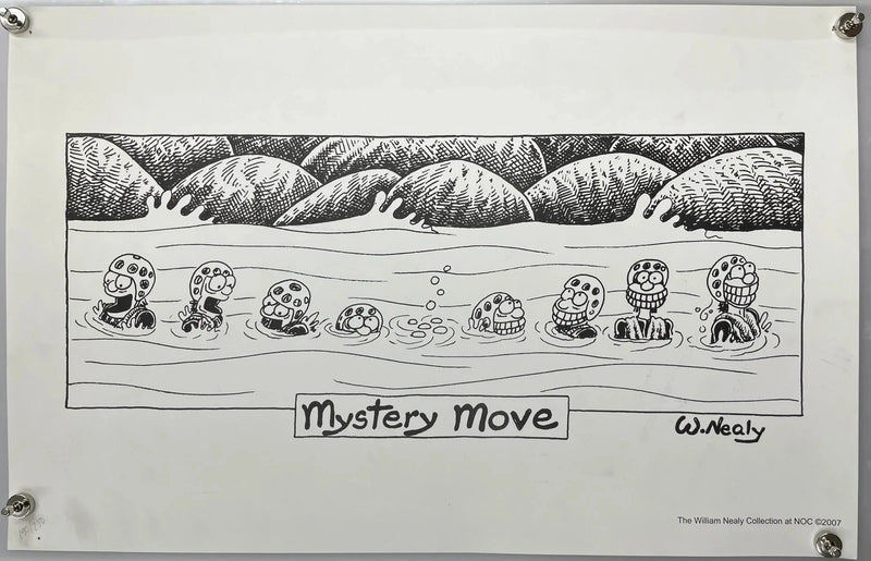 W. Nealy Mystery Move 13x20 2007 Art Print Poster Milton Nealy Collection