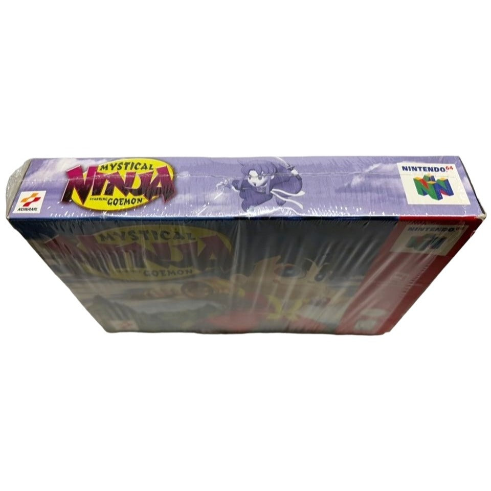 Mystical Ninja Starring Goemon (Nintendo 64, 1998) N64 With Box TESTED WORKING