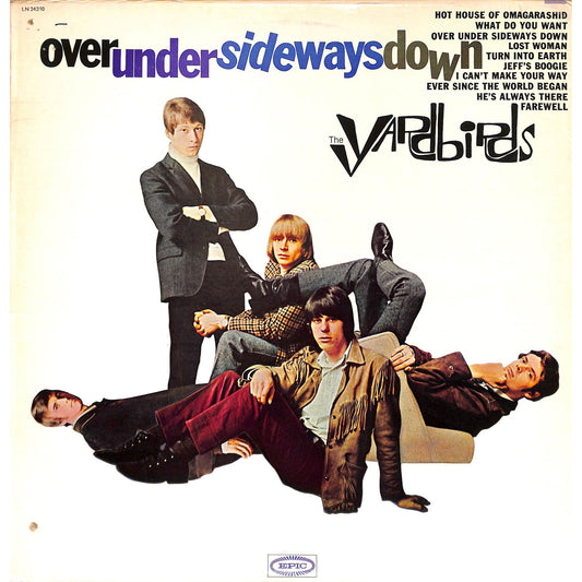 The Yardbirds - Over Under Sideways Mono Vinyl Record LN 24210