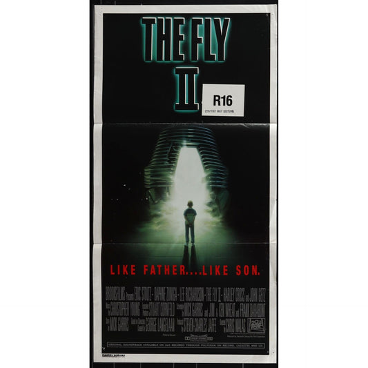 The Fly II (1989) Original Australian Daybill Movie Poster