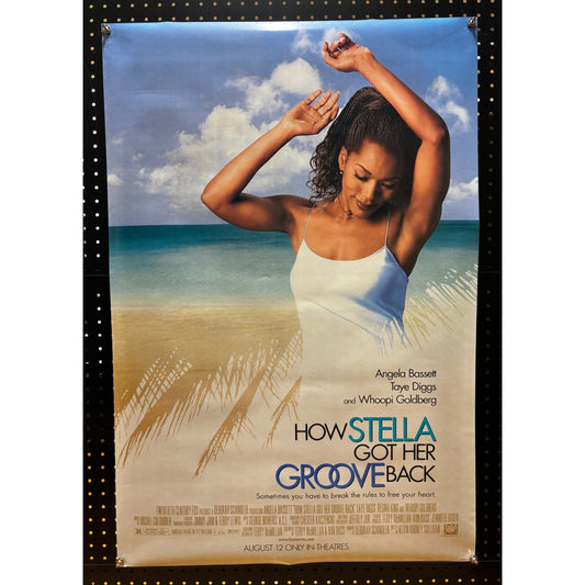 How Stella Got Her Groove Back (1998) Original Movie Poster Rolled Double-sided 27x40