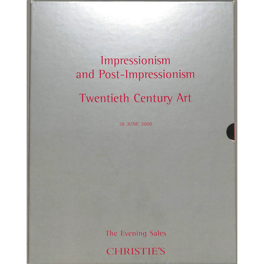 Christie's Impressionist and Post-Impressionism Auction Catalog June 28, 2000