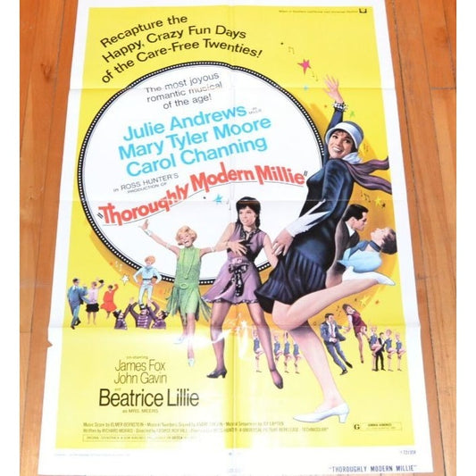 Thorough Modern Millie (1967) Original Movie Poster Folded 27x41
