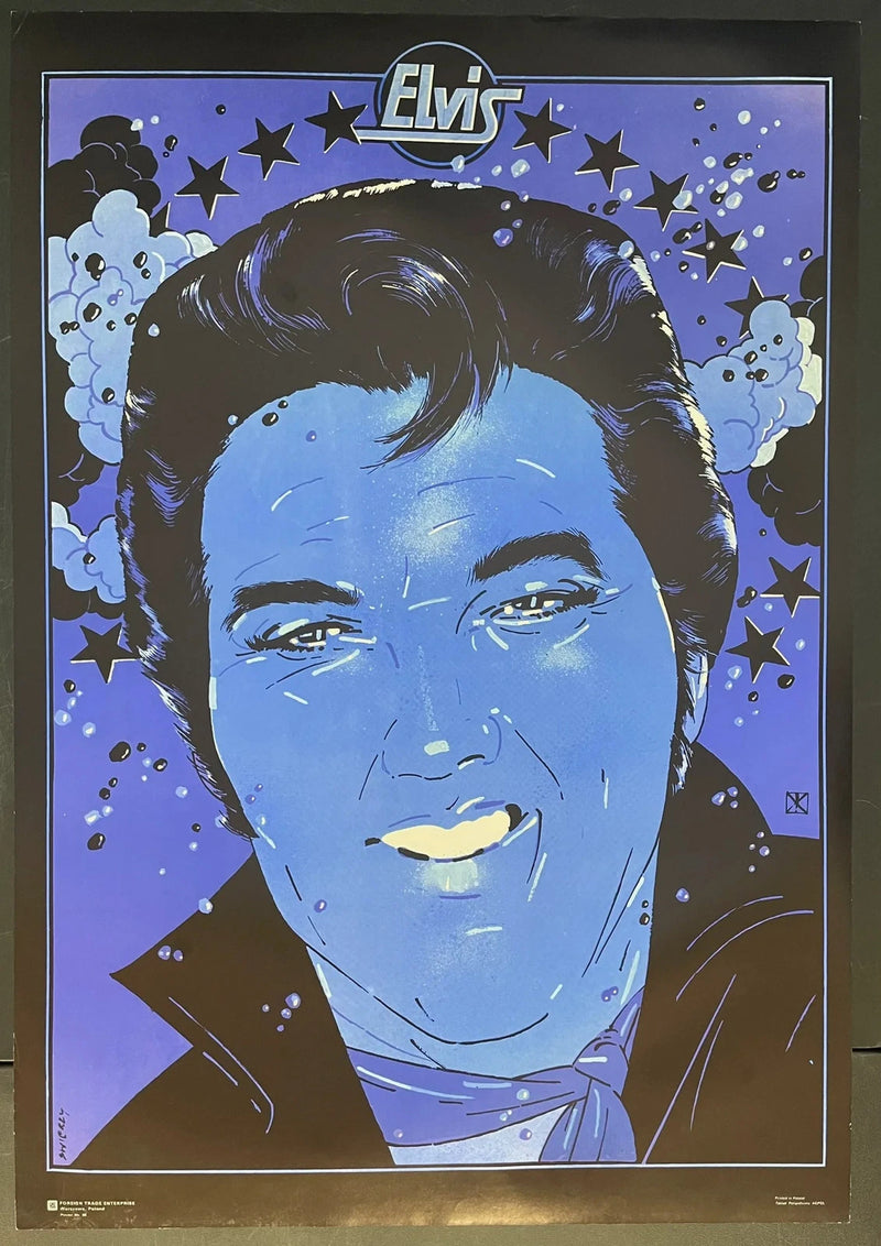 Elvis Presley (1977) Original Pop Art Poster 27x38