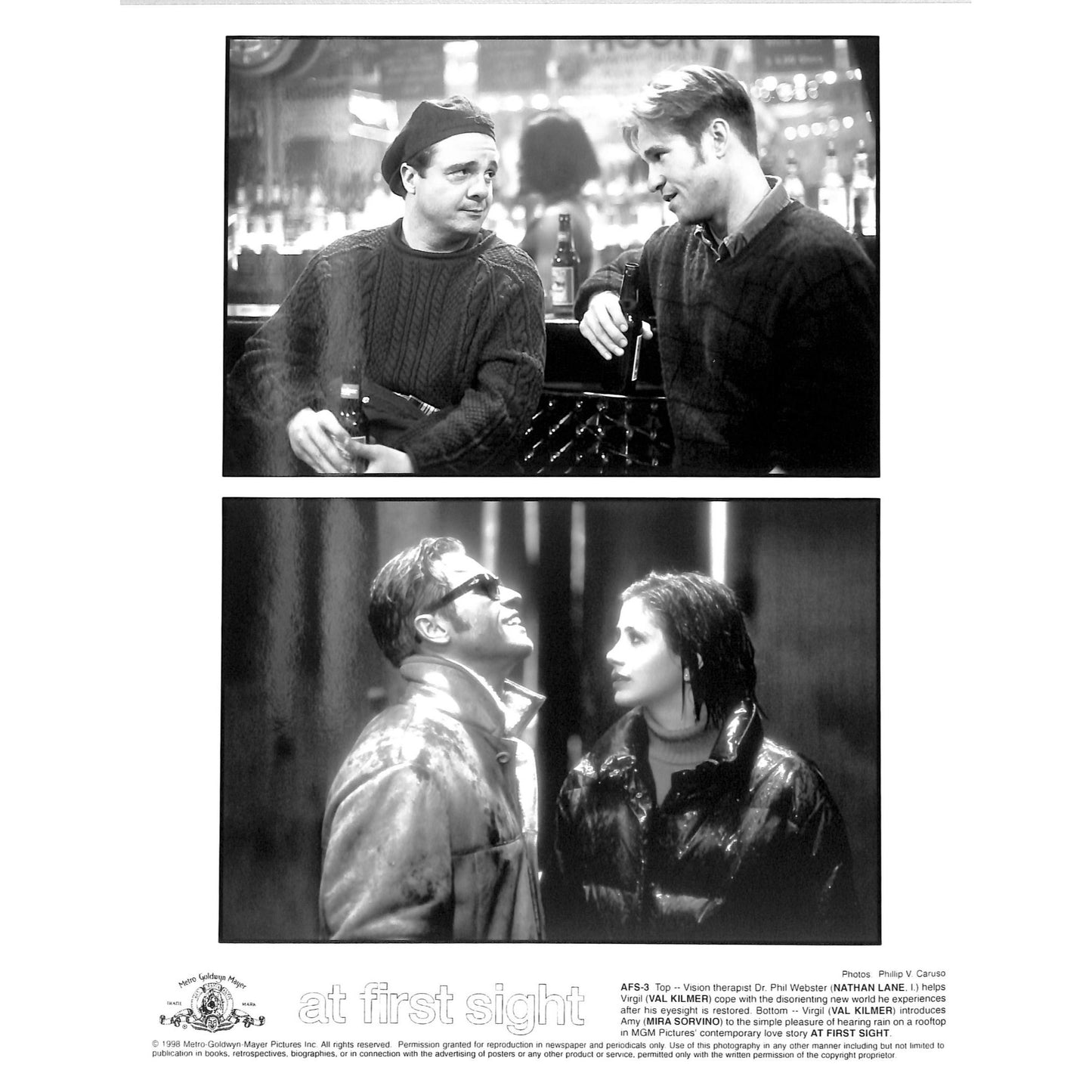 At First Sight (1999) Movie Still Full Set 8x10