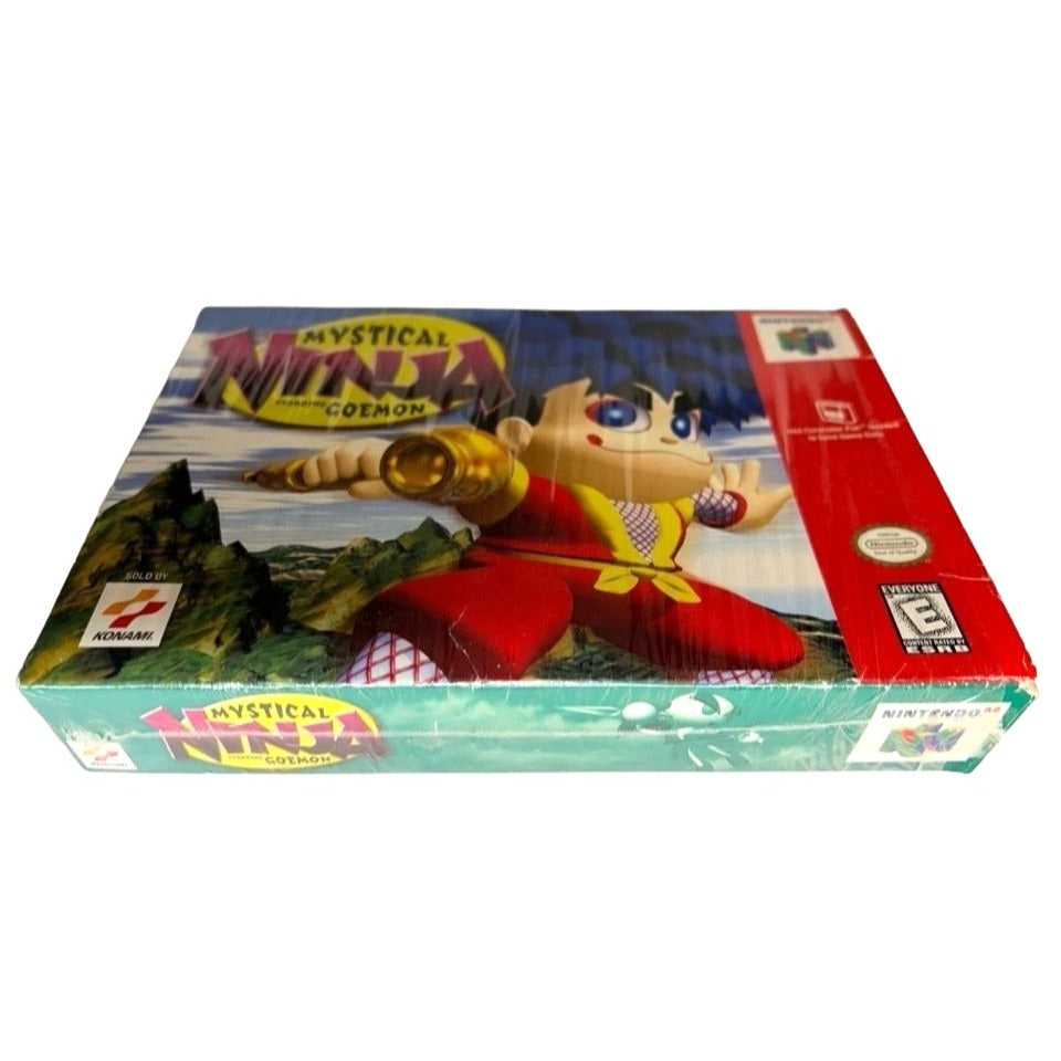 Mystical Ninja Starring Goemon (Nintendo 64, 1998) N64 With Box TESTED WORKING
