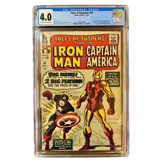 Tales of Suspense #59 CGC Graded 4.0
