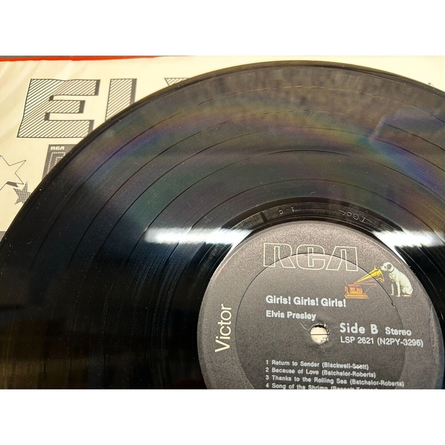 Elvis - Girls! Girls! Girls! 1976 Vinyl Release RCA Victor LSP-2621 NM Condition