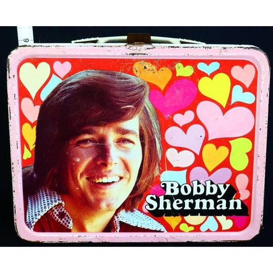 Vintage metal Bobby Sherman lunchbox