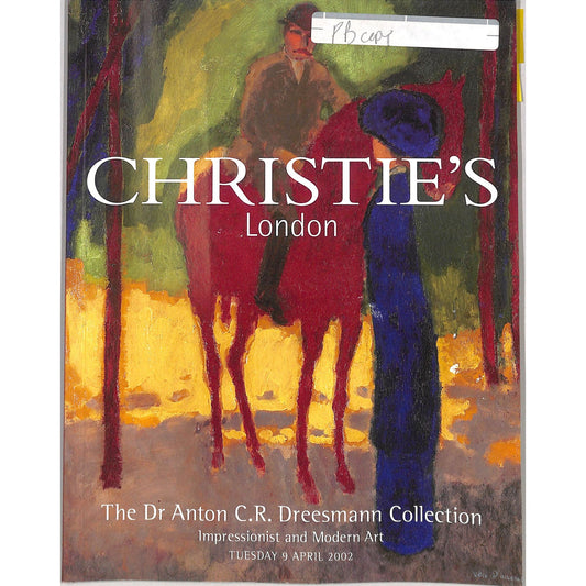 Christie's Dr. Anton C.R. Dressmann Collection Auction Catalog April 9, 2002