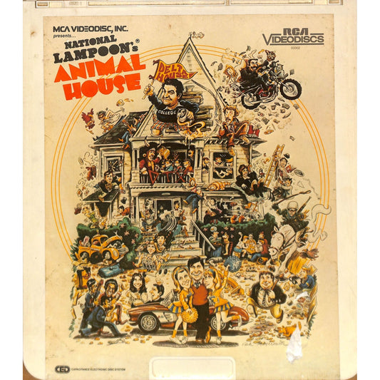 National Lampoon's Animal House (1978) CED RCA SelectaVision TESTED WORKING