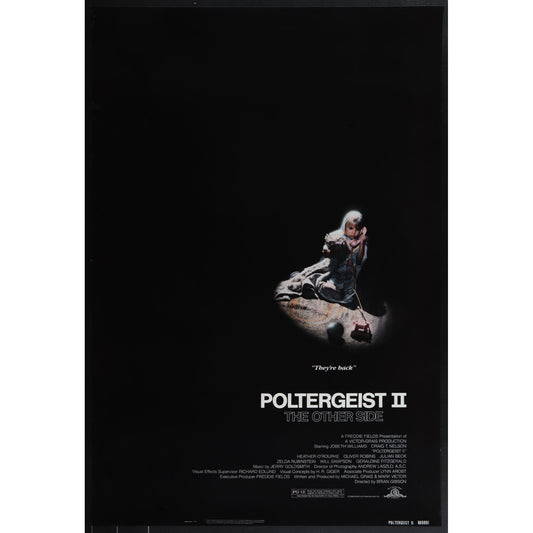 Poltergeist II: The Other Side (1986) Original Movie Poster Rolled 27x40
