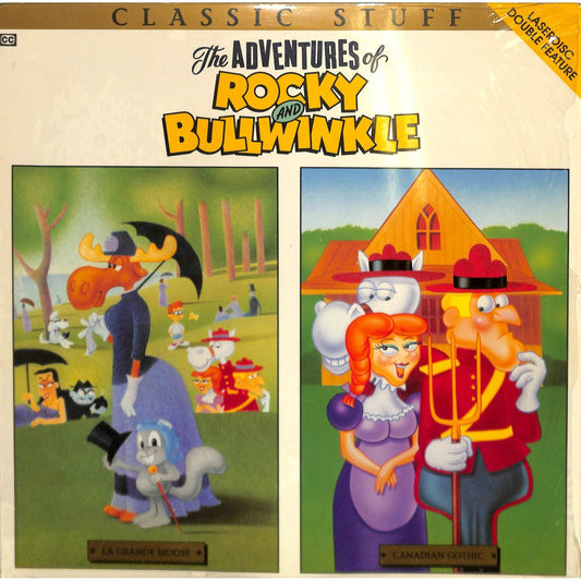 The Adventures of Rocky & Bullwinkle Double-Feature Laserdisc