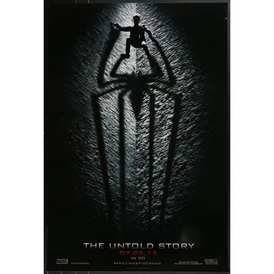 The Amazing Spider-Man (2012) Original Double-sided Movie Poster Rolled 27x40