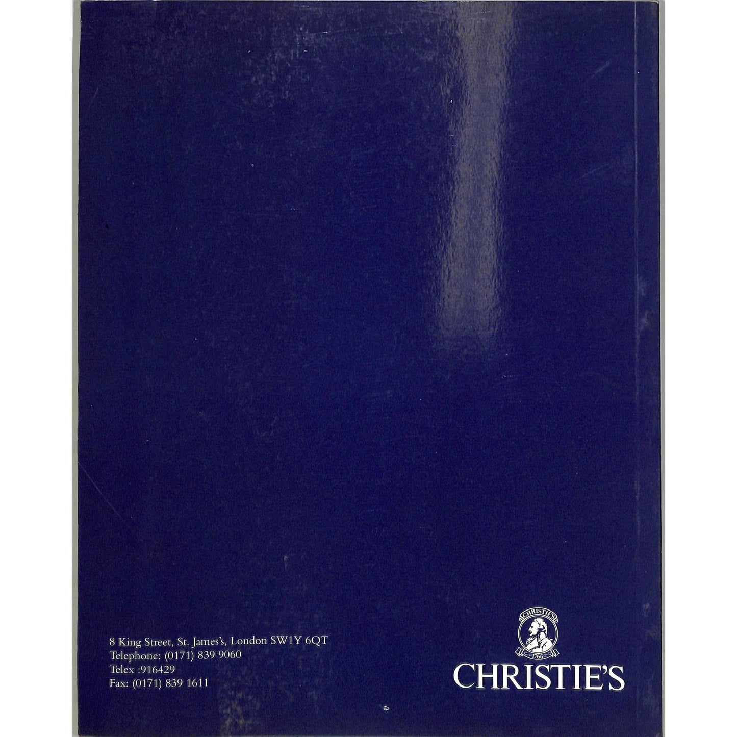 Christie's Impressionist and Modern Art Part 2 Auction Catalog June 27, 1995
