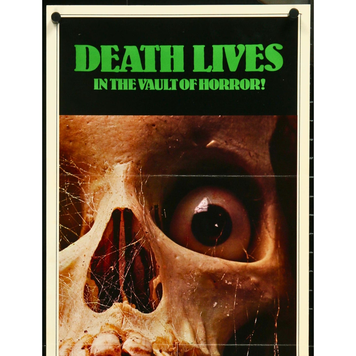 TALES FROM THE CRYPT (1972) Original Insert Movie Poster 14"x36" Cult Horror