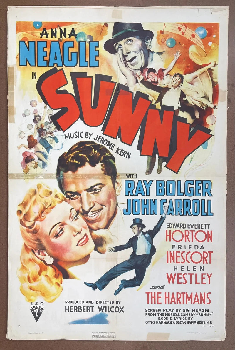Sunny 1941 Original US One Sheet Movie Poster