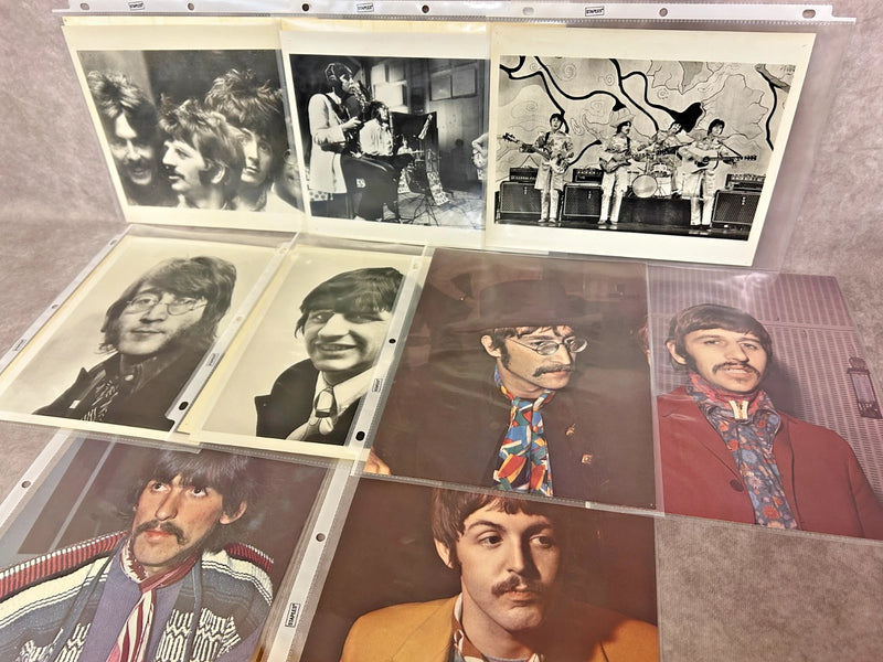 Beatles Vintage Fan Club Photo Collection 1960s Memorabilia Binder Posters Cards