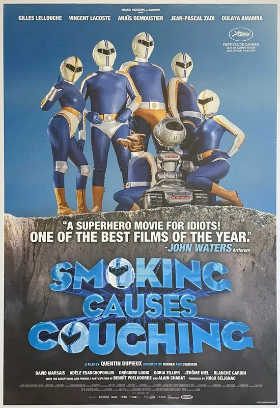 Smoking Causes Coughing 2022 Original Movie Poster 27x40 DS Quentin Dupieux