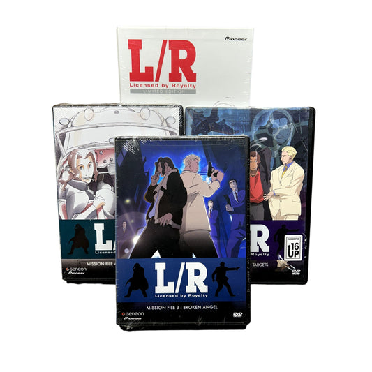 L/R: Licensed by Royalty (2003) Complete DVD Set Volume 1-4 w/ Starter Box NEW