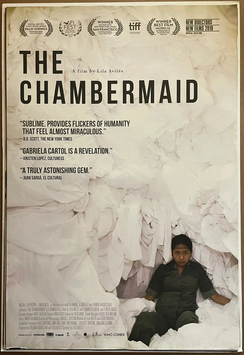 The Chambermaid 2019 US One Sheet 27x40 Poster Gabriela Cartol