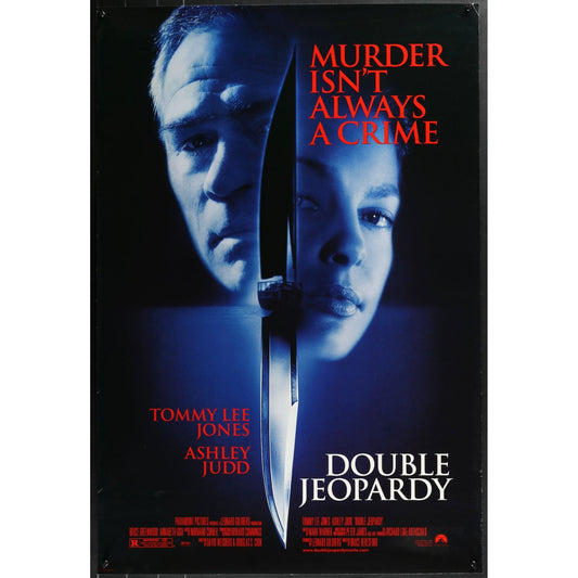 Double Jeopardy (1999) Original Double-sided Movie Poster Rolled 27x40